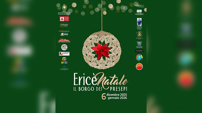 Natale a Erice: il borgo che unisce Nord e Sud in un abbraccio di luce