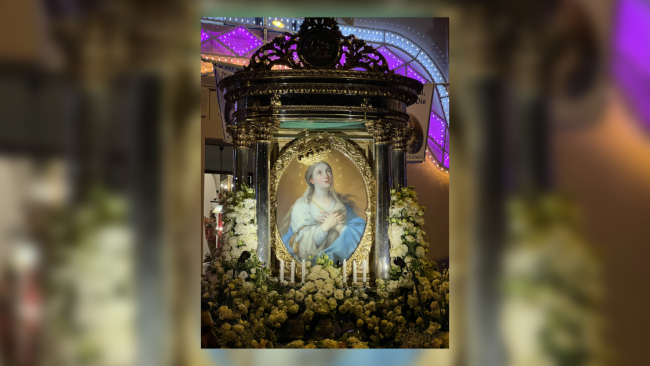La Madonna del Paradiso in visita all’Ospedale “A. Ajello”