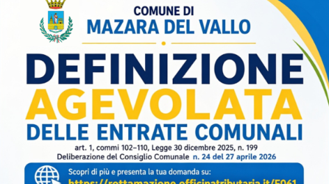 ​Mazara, modelli F24 della definizione agevolata: il chiarimento dell’Ufficio 