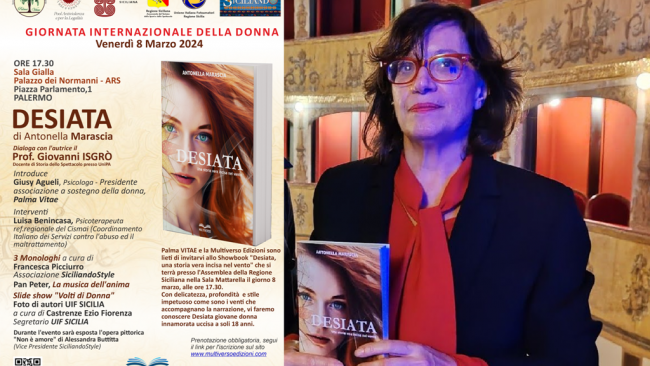 Giornata Internazionale delle donne,  all'ARS si presenta il romanzo 