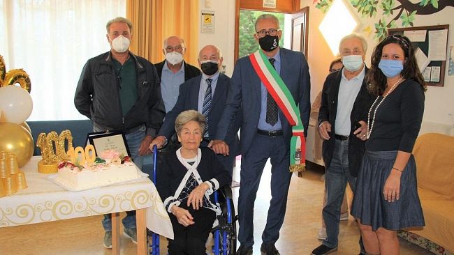 Marsala. Delia Filardo ha compiuto 100 anni