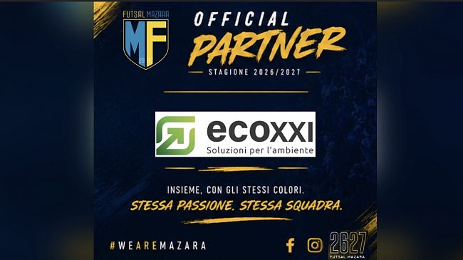 Futsal Mazara ed ECO XXI insieme per il futuro: partnership oltre lo sport