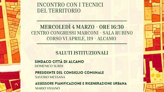 Prg Alcamo, incontro al Marconi sulle norme di salvaguardia