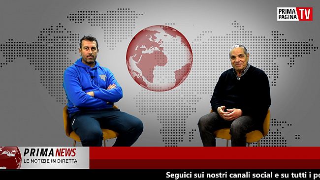 PrimaNews. 13 gennaio: ospite Vincenzo Bruno allenatore del Futsal Mazara 