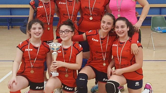 Le ragazze dell’Asd Pallavolo Castelvetrano campionesse provinciali under 12