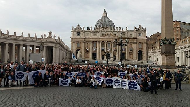 Il Popolo della Famiglia Sicilia in udienza dal Papa