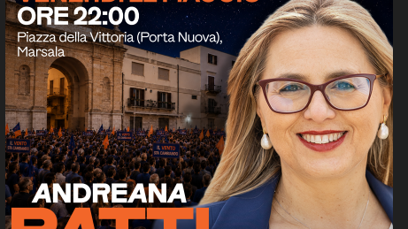 Marsala, domani il comizio finale di Andreana Patti