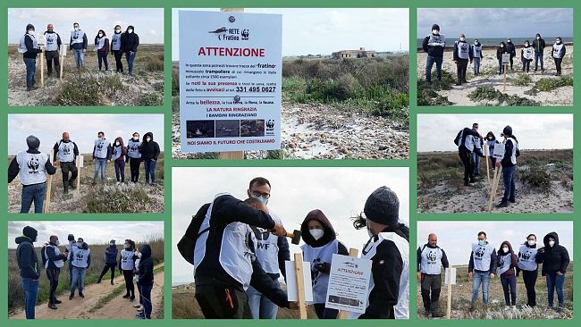 Volontari del WWF: 
