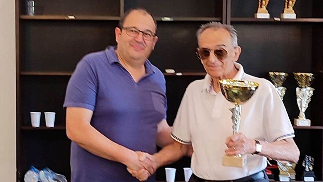 Il mazarese Dino vince per la quinta volta il Campionato Italiano Militare di scacchi