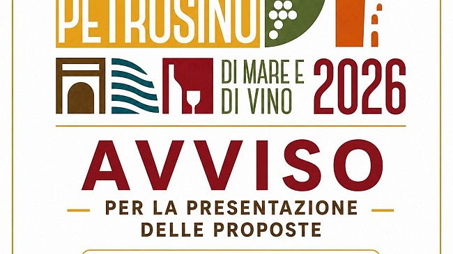 ​Estate petrosilena di Mare e di Vino 2026: online l'avviso per la presentazione delle proposte