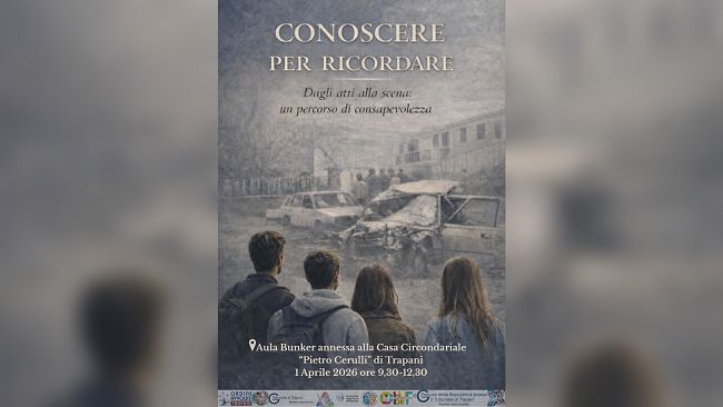 Trapani, mercoledì 1 aprile evento formativo realizzato nell’ambito del progetto “Processo Simulato”