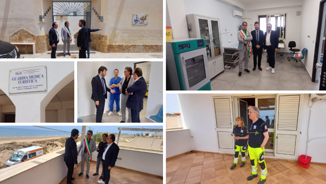 Inaugurata la guardia medica turistica a Tre Fontane