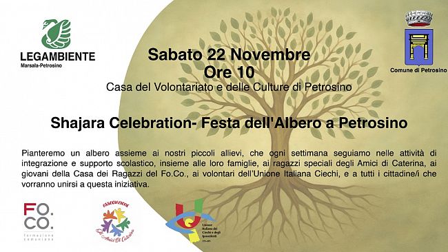 ​Shajara Celebration – Festa dell’Albero a Petrosino