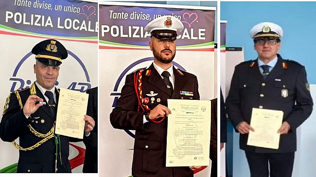 P​olizia Locale, premiati 9 agenti di PM della provincia di Trapani. 5 operano a Mazara  