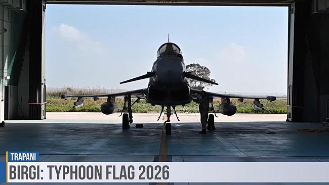 A Trapani Birgi l’esercitazione Typhoon Flag 2026