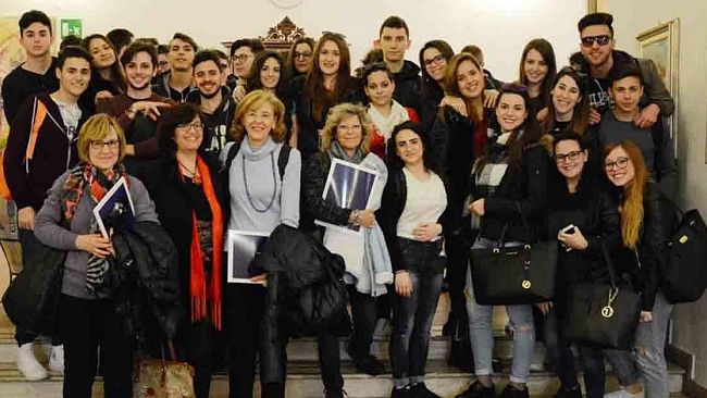 Mazara, gli studenti dell’istituto “Duca Abruzzi – Libero Grassi” di Palermo in visita al comune