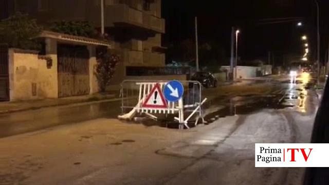 VIDEO – Ancora liquami fognari in via Bessarione. Vergogna che persiste da mesi. Protestano non solo i residenti