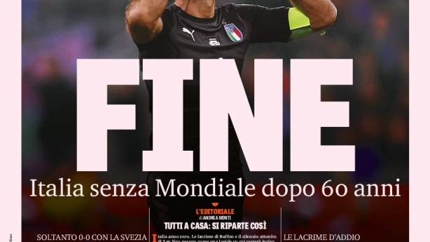 Italia senza Mondiali, un disastro economico e sociale oltre che sportivo