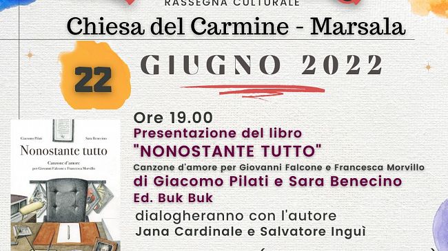 Giacomo Pilati presenta a Marsala 
