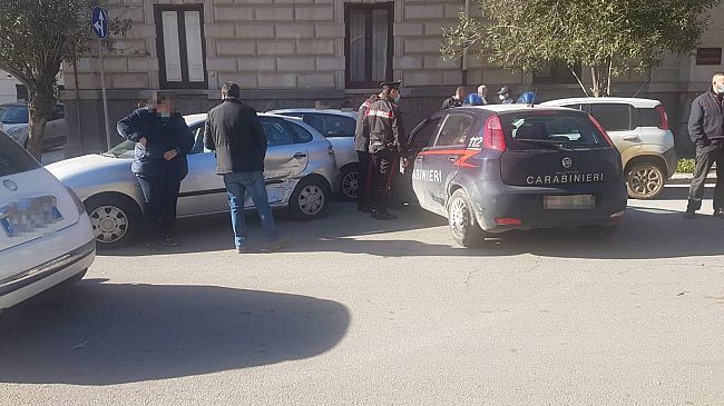 Trapani, 5 auto coinvolte in un incidente nei pressi dei Salesiani