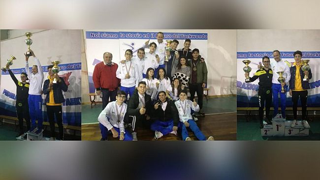 La ASD Mazarese Taekwondo 2000 prima nella categoria senior ai campionati regionali