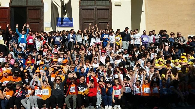 Corsa contro la fame grande partecipazione  alla  “Lombardo Radice – Pappalardo”