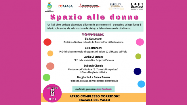 Estate Mazarese, domani il talk 