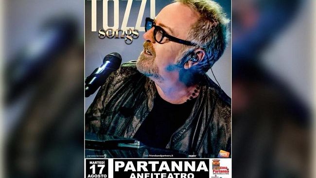 Umberto Tozzi in concerto a Partanna: biglietti, tamponi, vaccini 