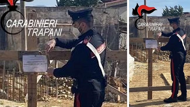 Castellammare, coniugi denunciati per lavori edili non autorizzati