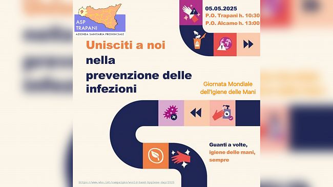 Igiene delle mani: l'ASP Trapani sensibilizza con verifiche innovative negli ospedali