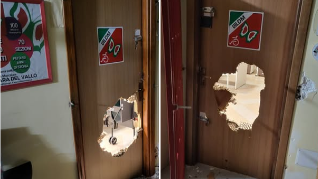 Mazara, vandalizzata la sede della UILDM: diversi i danni alla struttura 