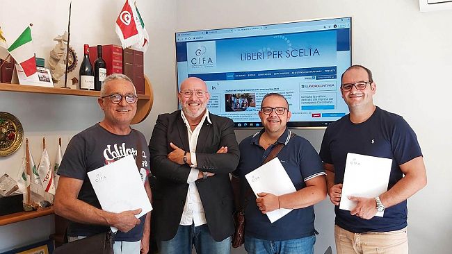 Roberto Giacalone e Michele Frazzetta Responsabili provinciali CIFA per i settori Ittico-Alimentare e Turistico-Balneare