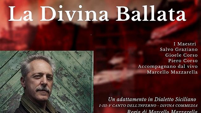 Marcello Mazzarella con la Divina Ballata ed il festival della street Art e dell’Hip Hop domani per chiudere la stagione del  Teatro  Franchi-Ingrassia a Triscina