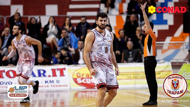 Basket, Trapani supera Scafati 89-88 con il cuore e gli attributi