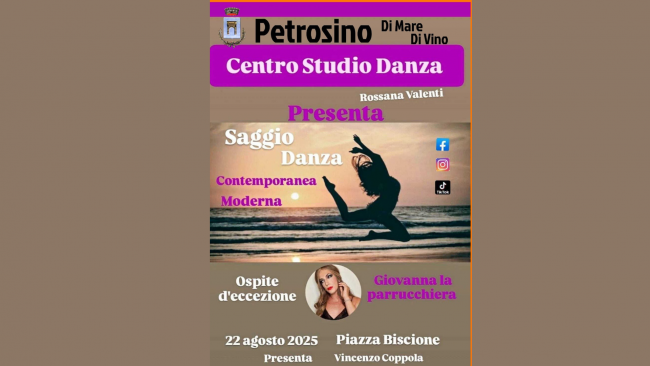 Petrosino, oggi il saggio di danza del Centro Studio Danza - Rossana Valenti