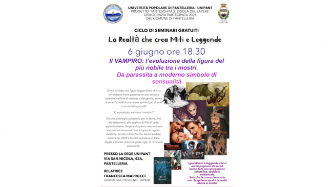Pantelleria, giugno di seminari tra religioni del mondo e antropologia 
