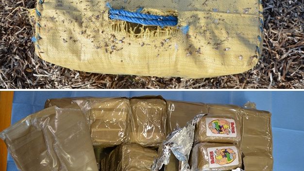 Trapani. ​Trovata borsa con 47 chili di hashish sul litorale di Nubia