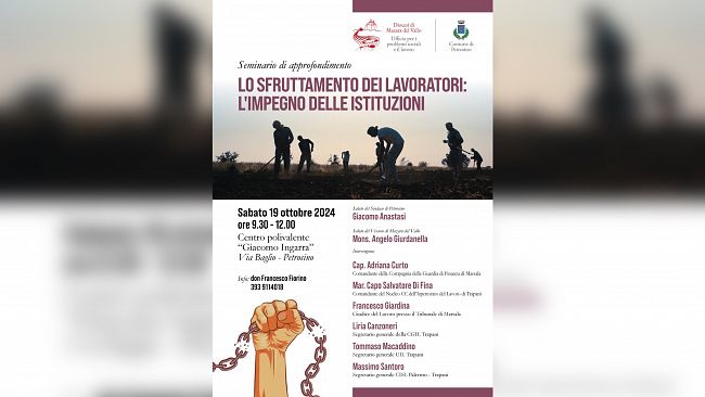 A Petrosino il seminario organizzato dalla Diocesi di Mazara 