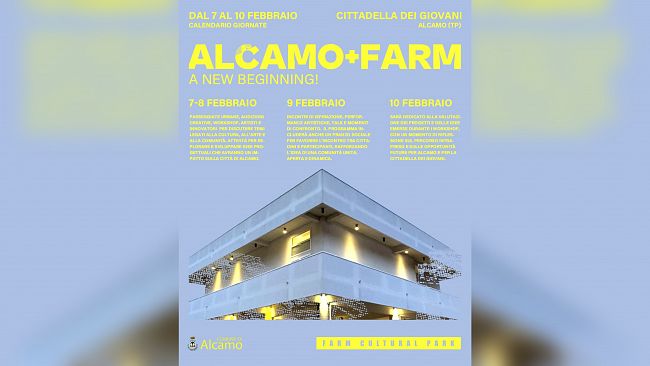 Alcamo, prende il via la collaborazione fra il Comune e Farm. Dal 7 al 9 febbraio alla Cittadella dei giovani