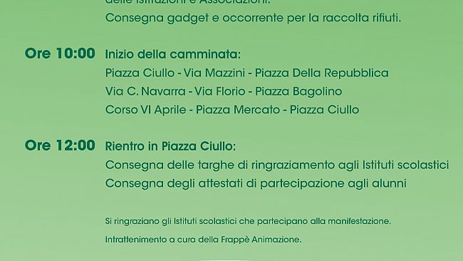 Pulire la città facendo jogging, ad Alcamo sbarca il plogging