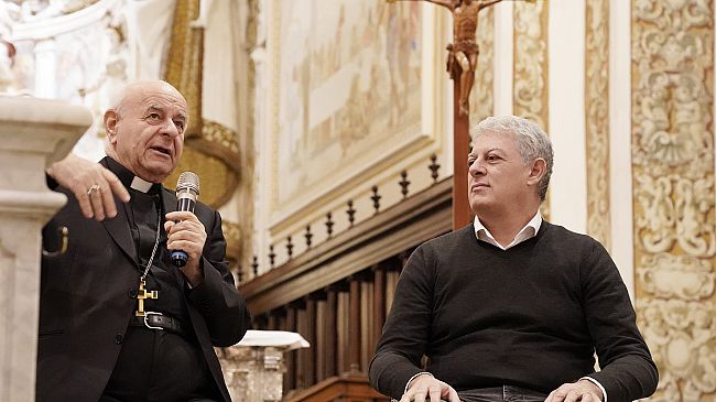 Mazara, si è tenuta in Cattedrale la presentazione del libro di monsignor Vincenzo Paglia
