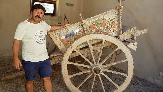 VIDEO – Santa Ninfa, appello per restauro carretto siciliano, primo esempio di commercio prodotti km 0