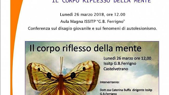 Conferenza sul disagio giovanile lunedì 26 marzo all’Issitp “G.B.Ferrigno” di Castelvetrano