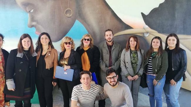 Giornata delle donne, presentato un murales al Provinciale