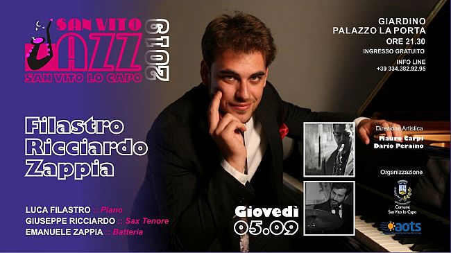 Gran finale del San Vito Jazz 2019 con i concerti di Buonocore e Patruno