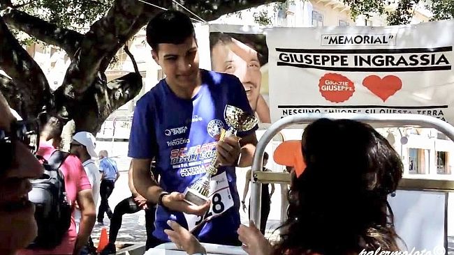 L'atleta castelvetranese Giuseppe Bonsignore secondo alla maratona di Salemi