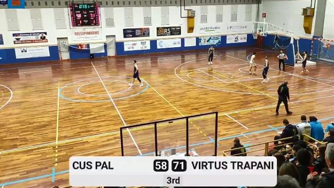 Violenta aggressione a tifosi: sospesa la partita tra Cus Palermo e Virtus Trapani