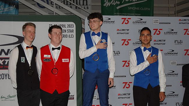 Marsala, Emanuel Cucchiara si conferma campione europeo di biliardo