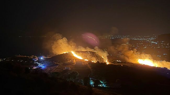 Incendio nella notte a Scopello, evacuate decine di famiglie: nessun ferito
