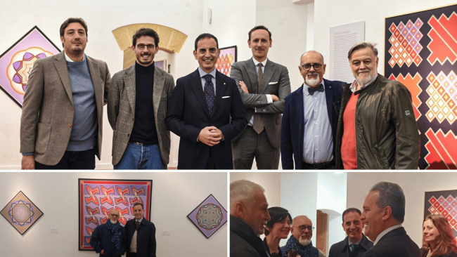 Marsala, mostra pittorica personale di Enzo Tardia “Scritture, Equilibri”